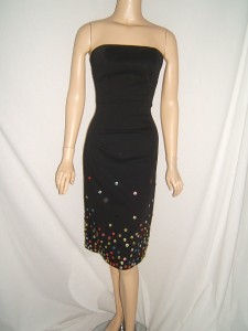 ワンピース MOSCHINO 'lingerie' dress Black  A04220561 Moschino Rare Cherry Dress Lingerie style slip | Depop