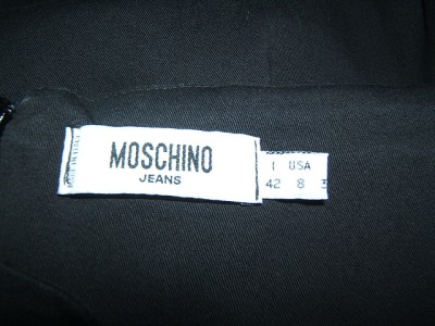 週末sale❗美品♥️MOSCHINO JEANS♥️ヴィンテージ size28 Moschino Jeans Vintage Peace Sign Black Size 26x28 | eBay