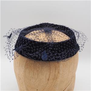womens navy blue dress hats 2018 collection. Kentucky Derby hat. Derby hat. Navy hat. Cream hat. Designer hat. Couture hat. Formal hat. Royal Ascot, Races. Wedding