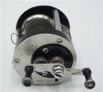 Langley Cast Rite Model 380A Fishing Reel | eBay