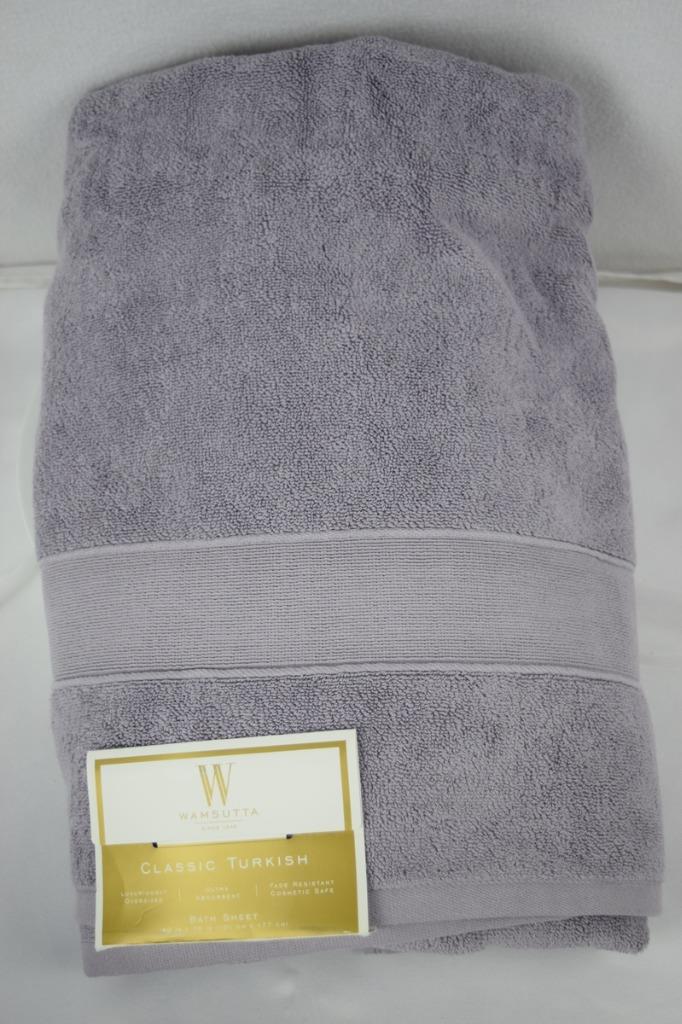 Wamsutta Classic Turkish Bath Sheet (Charcoal)