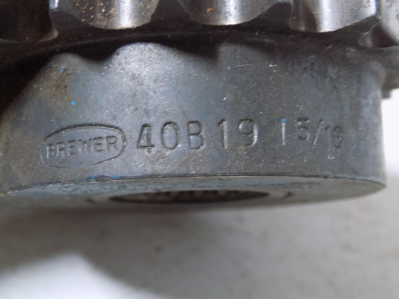 NEW BREWER 40B19 SPROCKET 1-5//16/" BORE