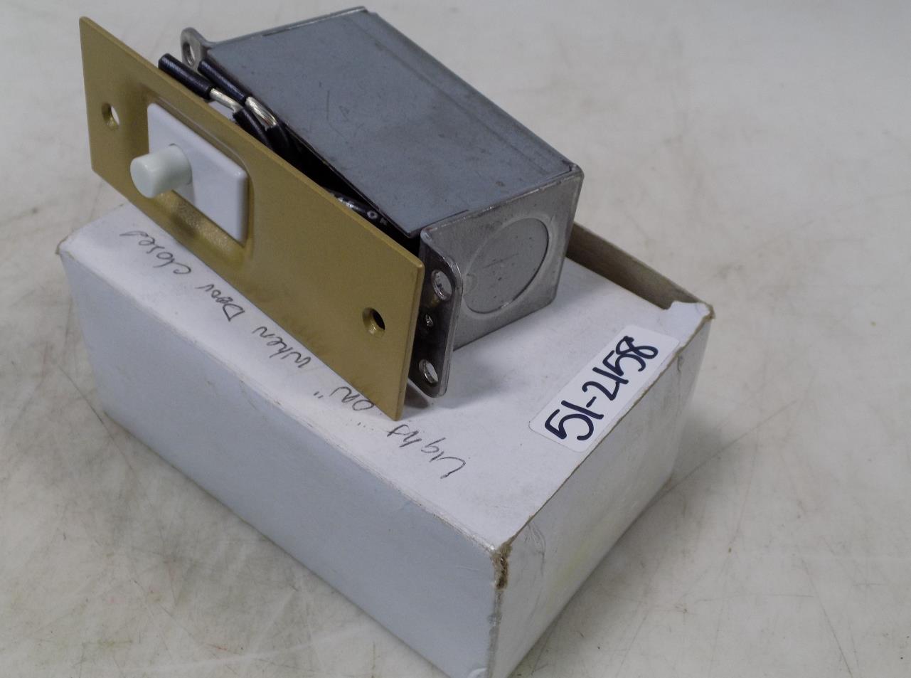 EDWARDS 6AMP DOOR LIGHT SWITCH 503A NIB eBay