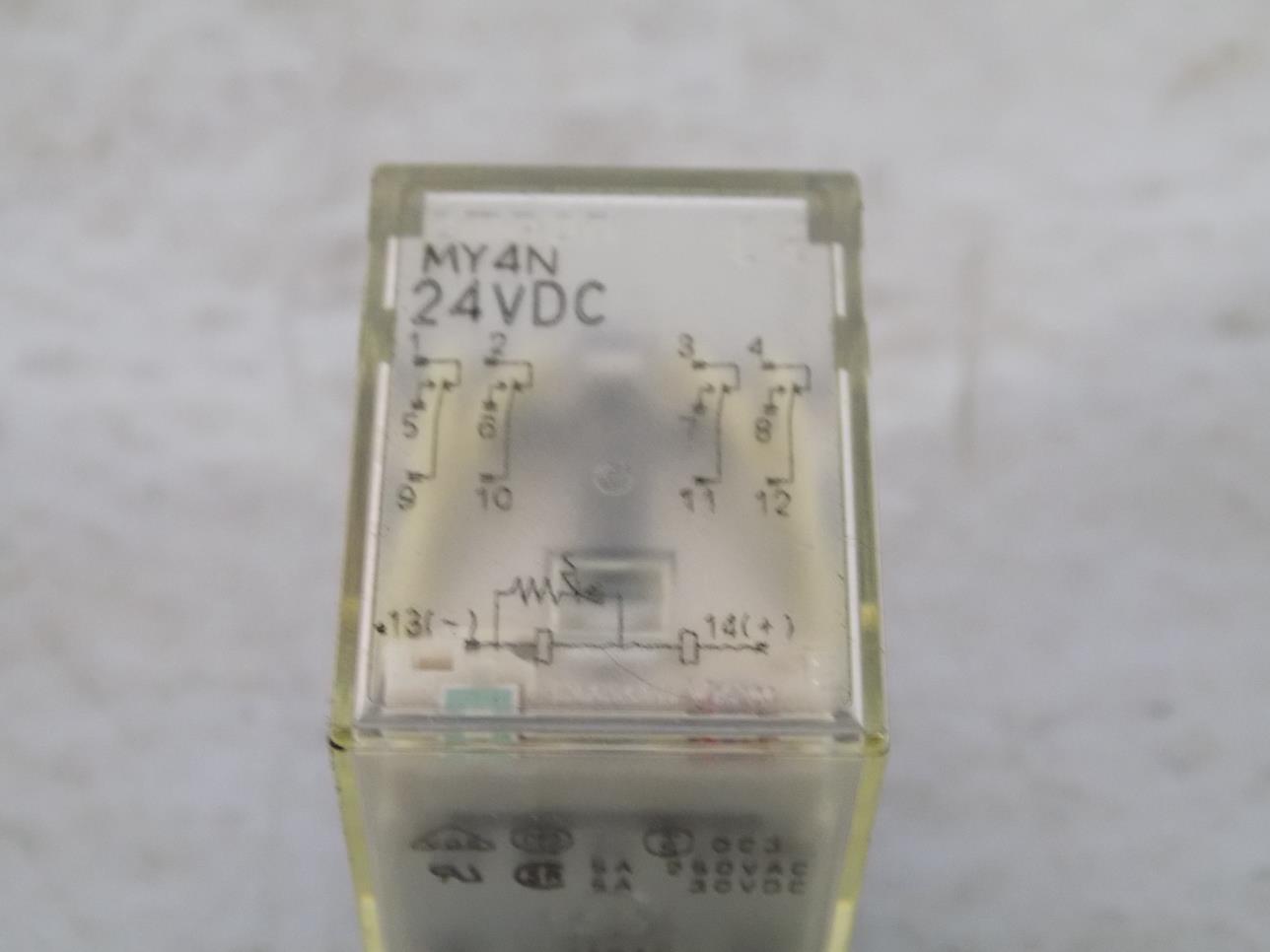 Relay My4n 24vdc Omron