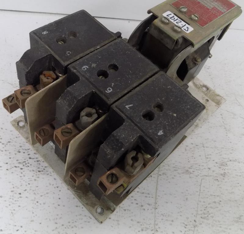 SQUARE D LIGHTING CONTACTOR CLASS 8903 SERIES A 4311-S171 ...
