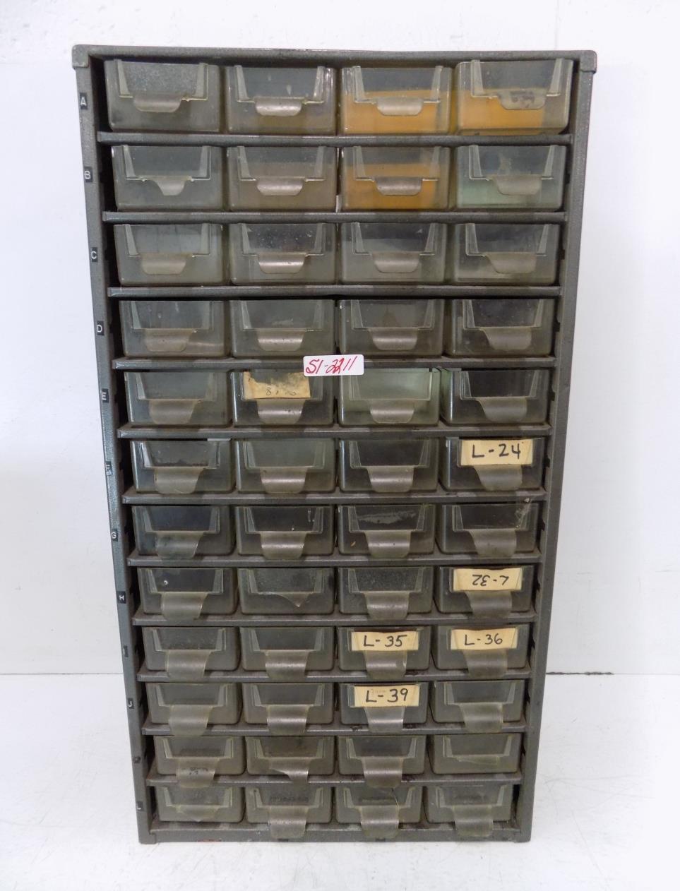 48 Drawer Metal Bin Storage Cabinet Ebay 48 Drawer Metal Bin Storage Cabinet