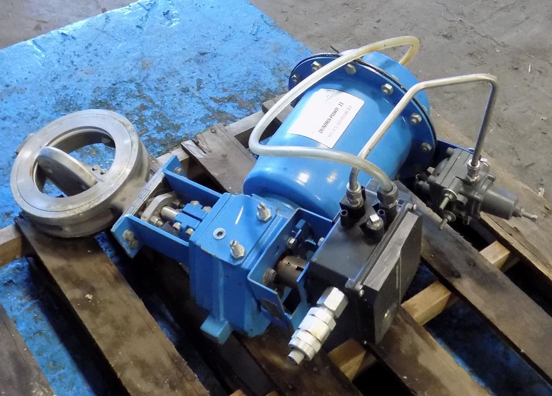 NELES-JAMESBURY 6" VALVE 815W 11 3600 TT MOD. C QUADRA ...