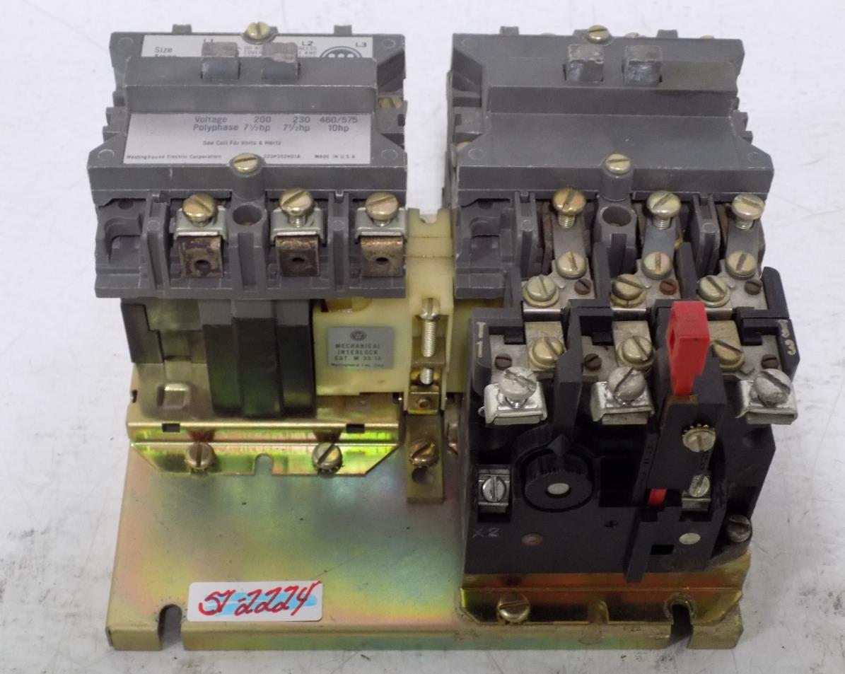 Westinghouse M 33 1 Mechanical Interlock