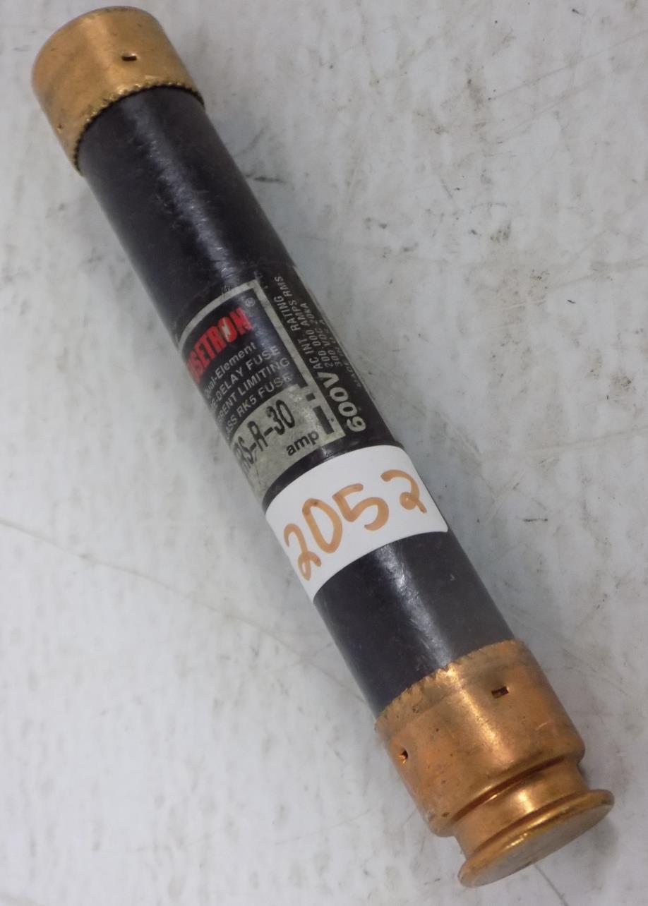 BUSSMANN FUSETRON 30A CLASS RK5 TIME DELAY FUSE FRSR30 eBay