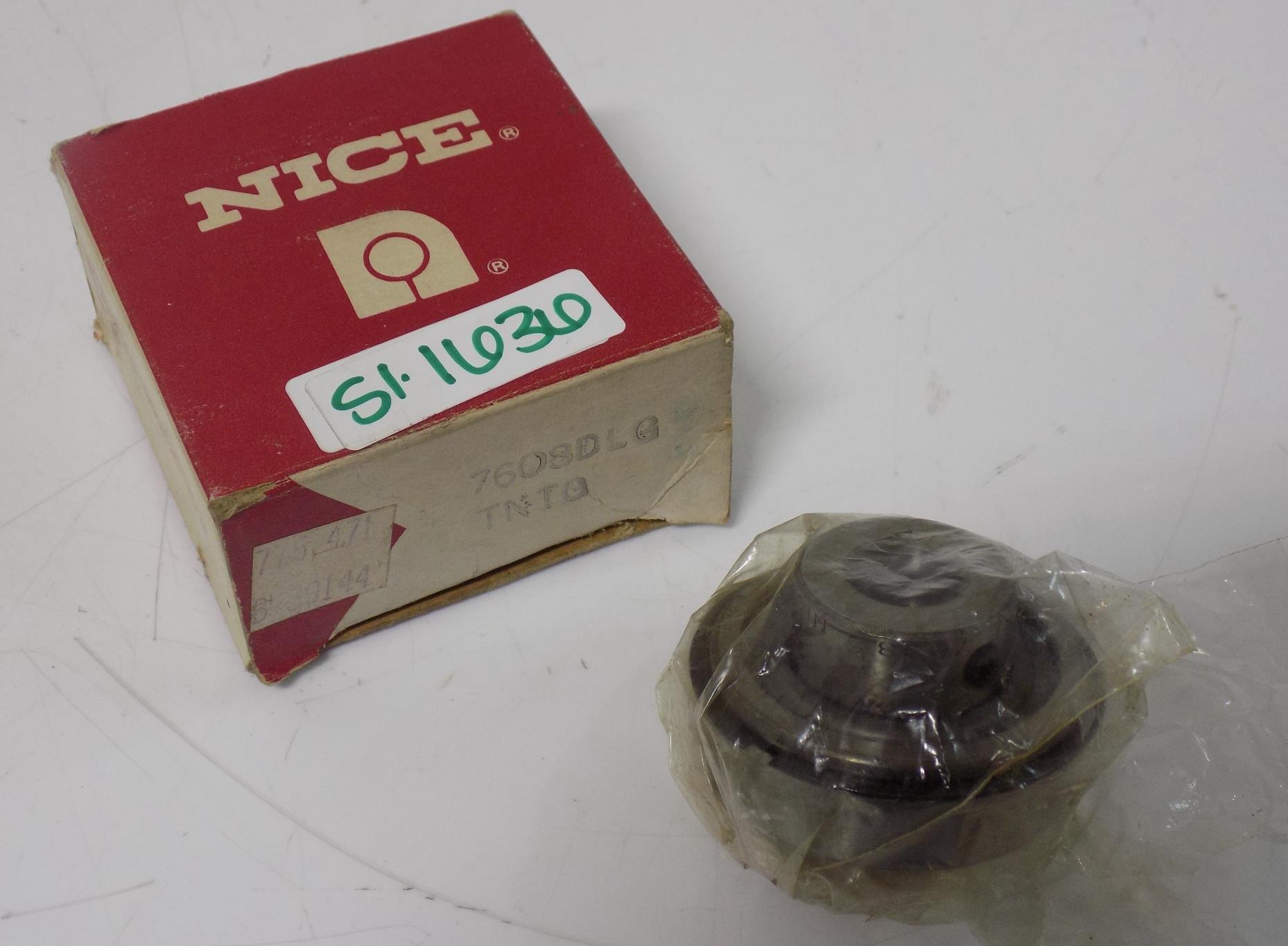 Premium New 7608DLG Single Row Ball Bearing 1//2/" Bore w// Snap Ring /& Set Screws