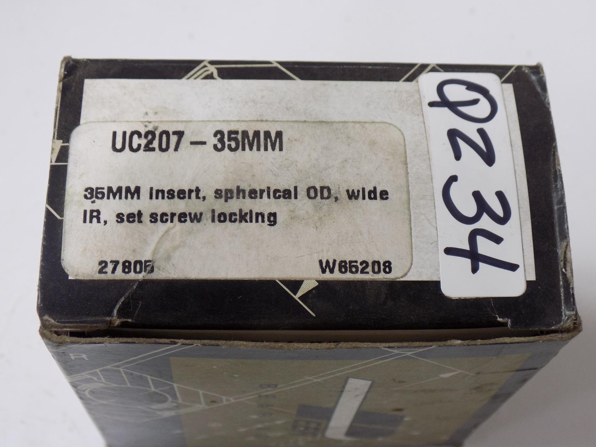 Insert ball bearing 20x47mm type UC204