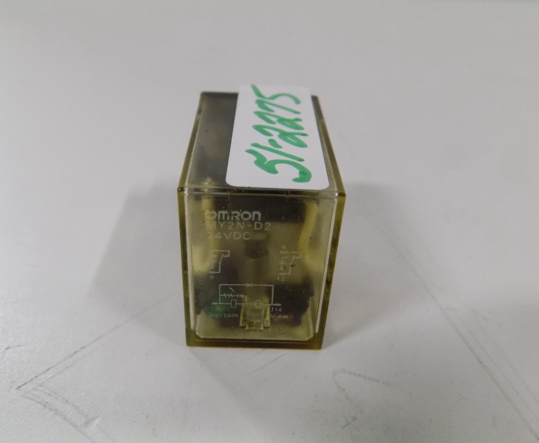 Omron MY2N-D2 Relay 24VDC 10 Amp 250VAC//30VDC