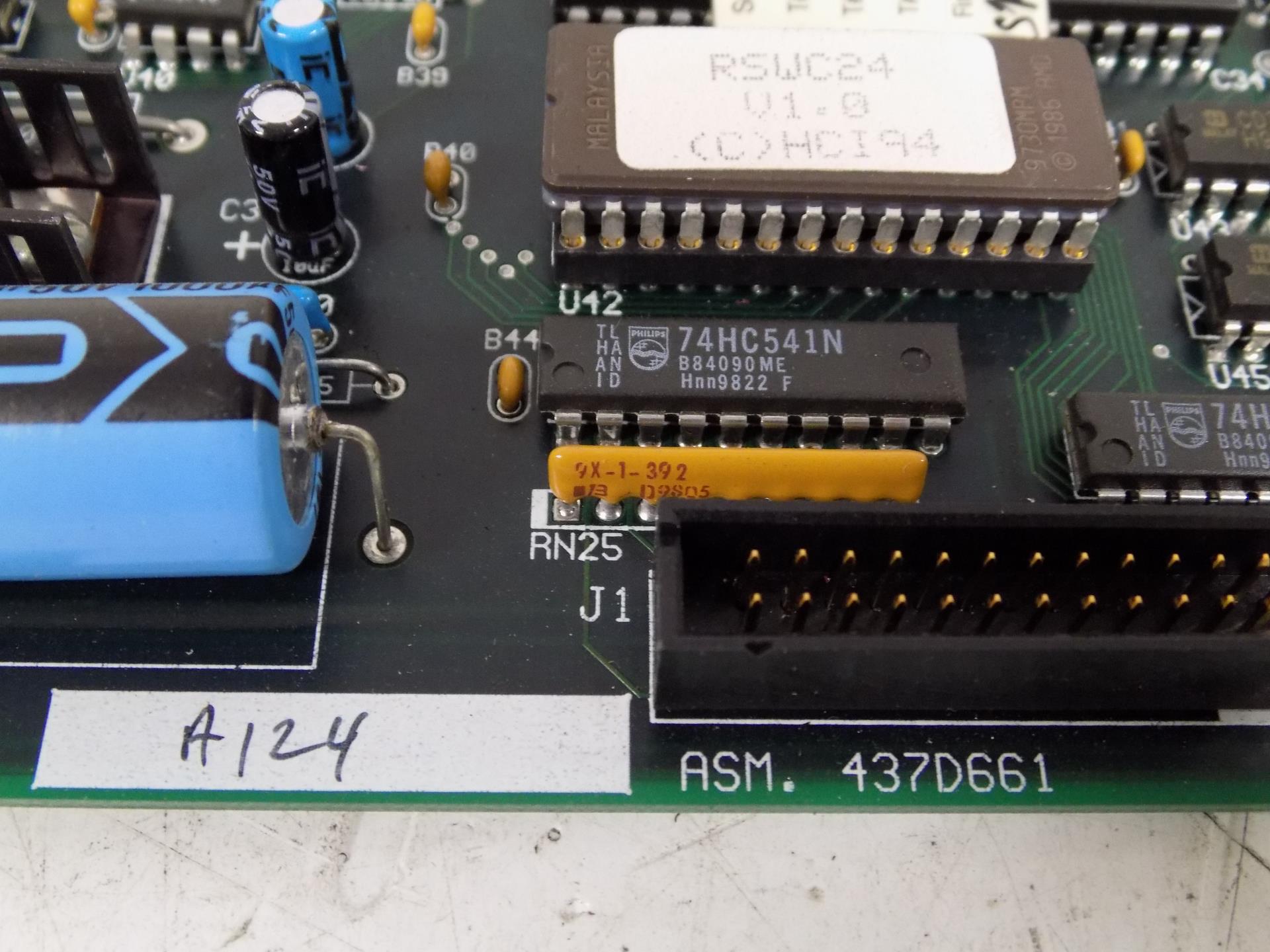 HCI CIRCUIT BOARD RSWC24 437D660 REV-2 HCI CIRCUIT BOARD RSWC24 437D660 REV-2