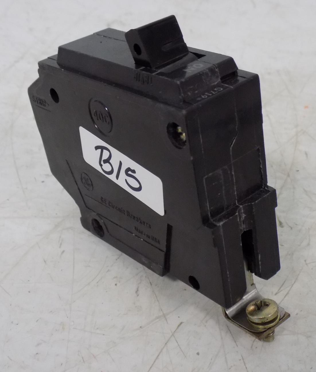 Circuit Breakers & Disconnectors GE Circuit Breaker 20 Amp 20A Single