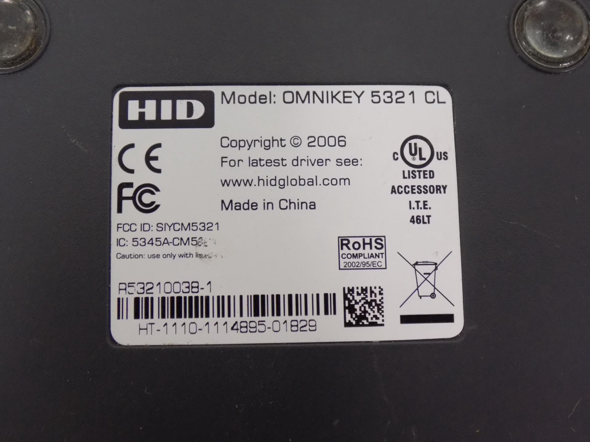 HID OMNIKKEY CONTACTLESS USB SMART CARD READER 5325 CL