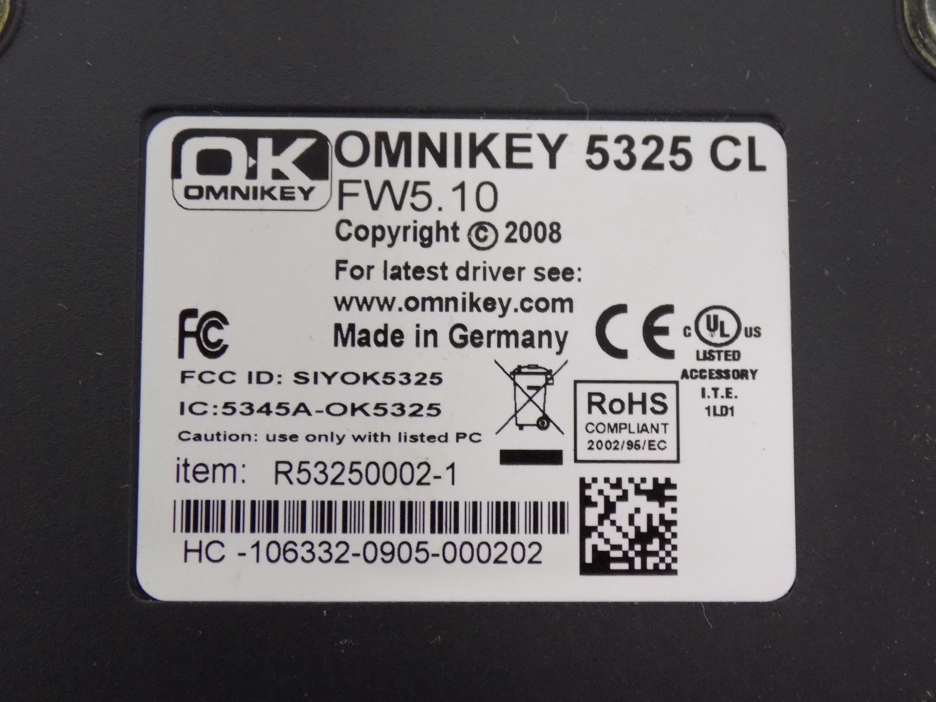 HID OMNIKKEY CONTACTLESS USB SMART CARD READER 5325 CL