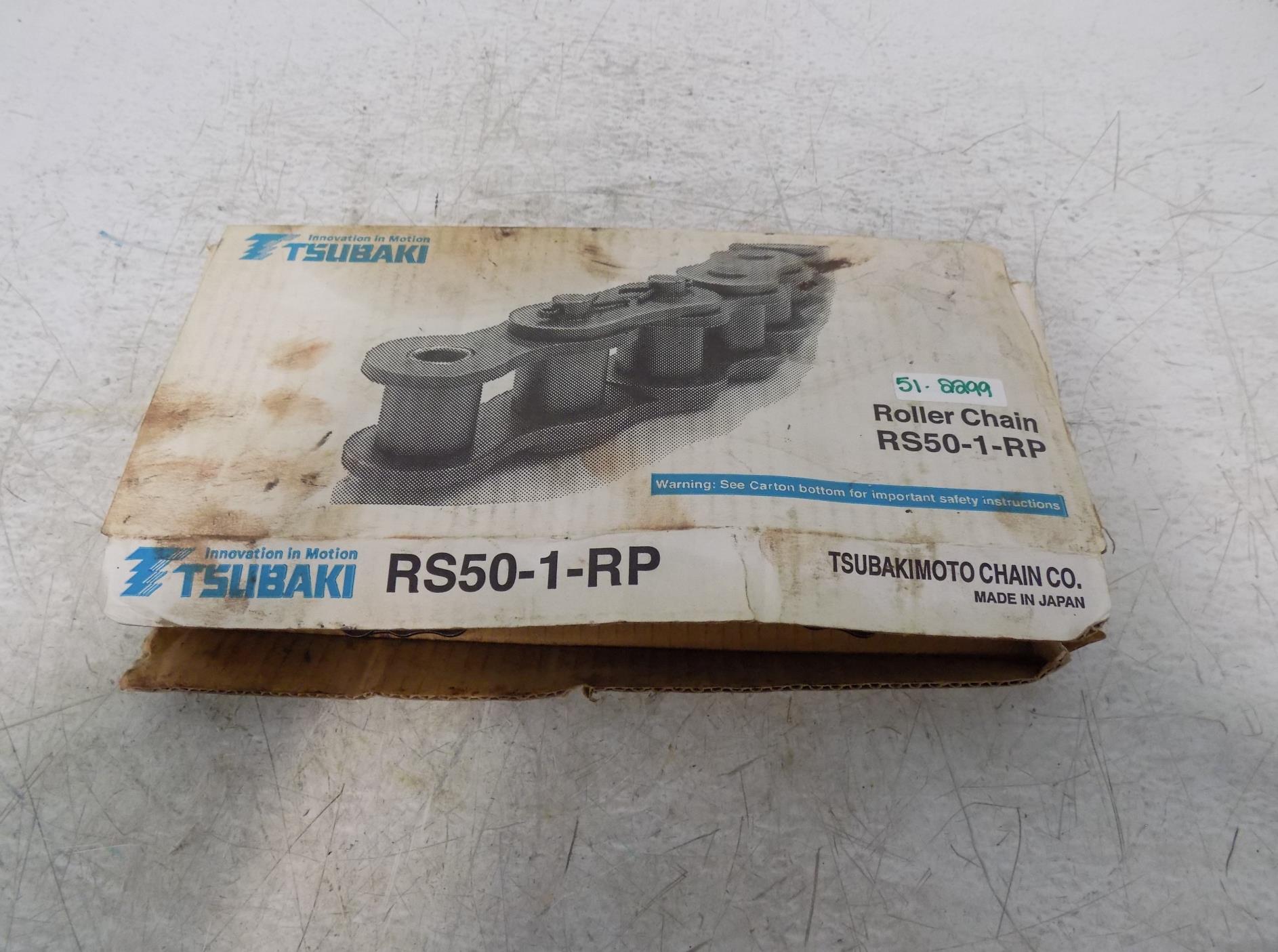 TSUBAKI 10FT ROLLER CHAIN RS501RP NIB eBay