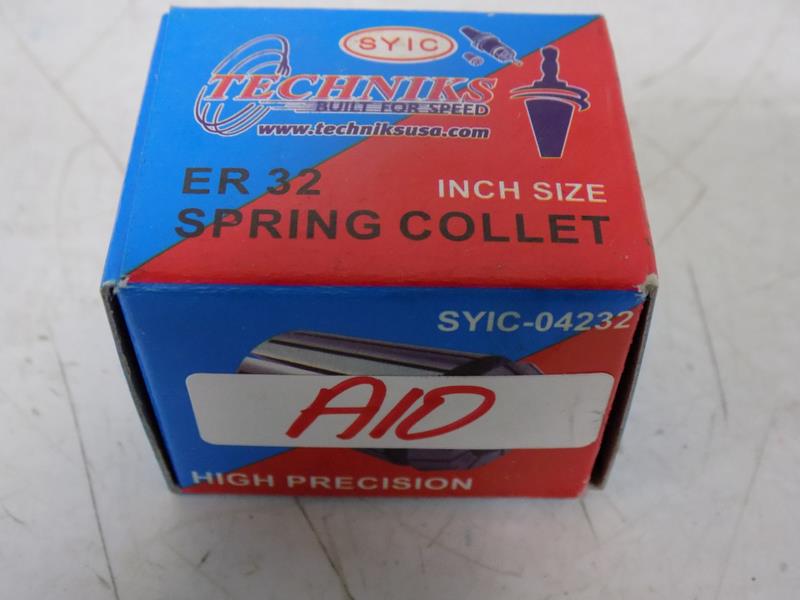 NEW Techniks ER16 spring collet 9//32/" 1012 SYIC-04216