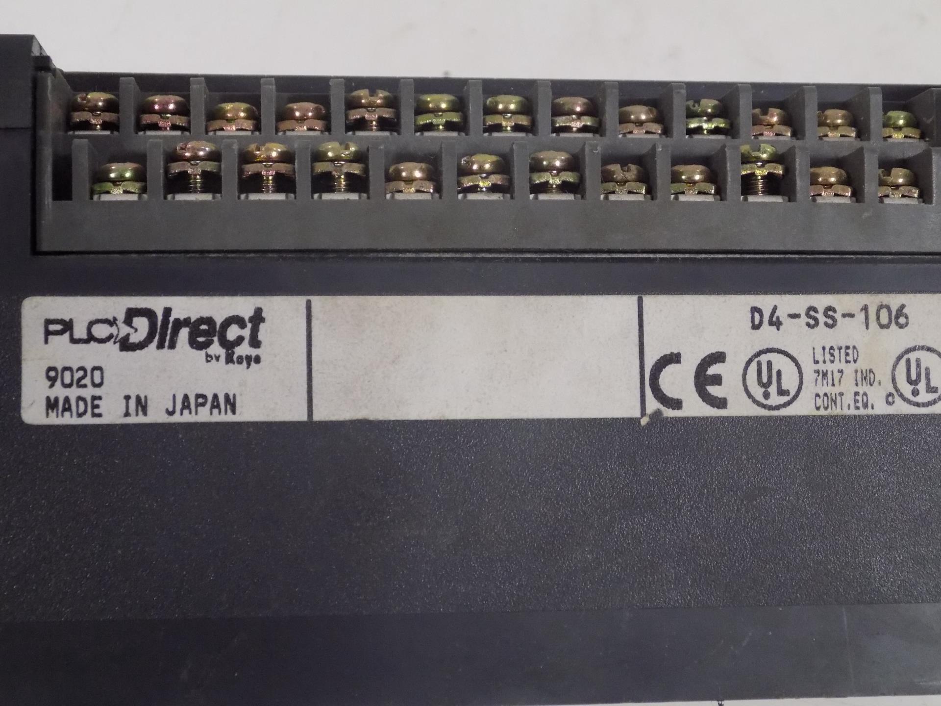 Koyo D4-SS-106 Direct Logic Slice I//O Module USED PLC DIrect