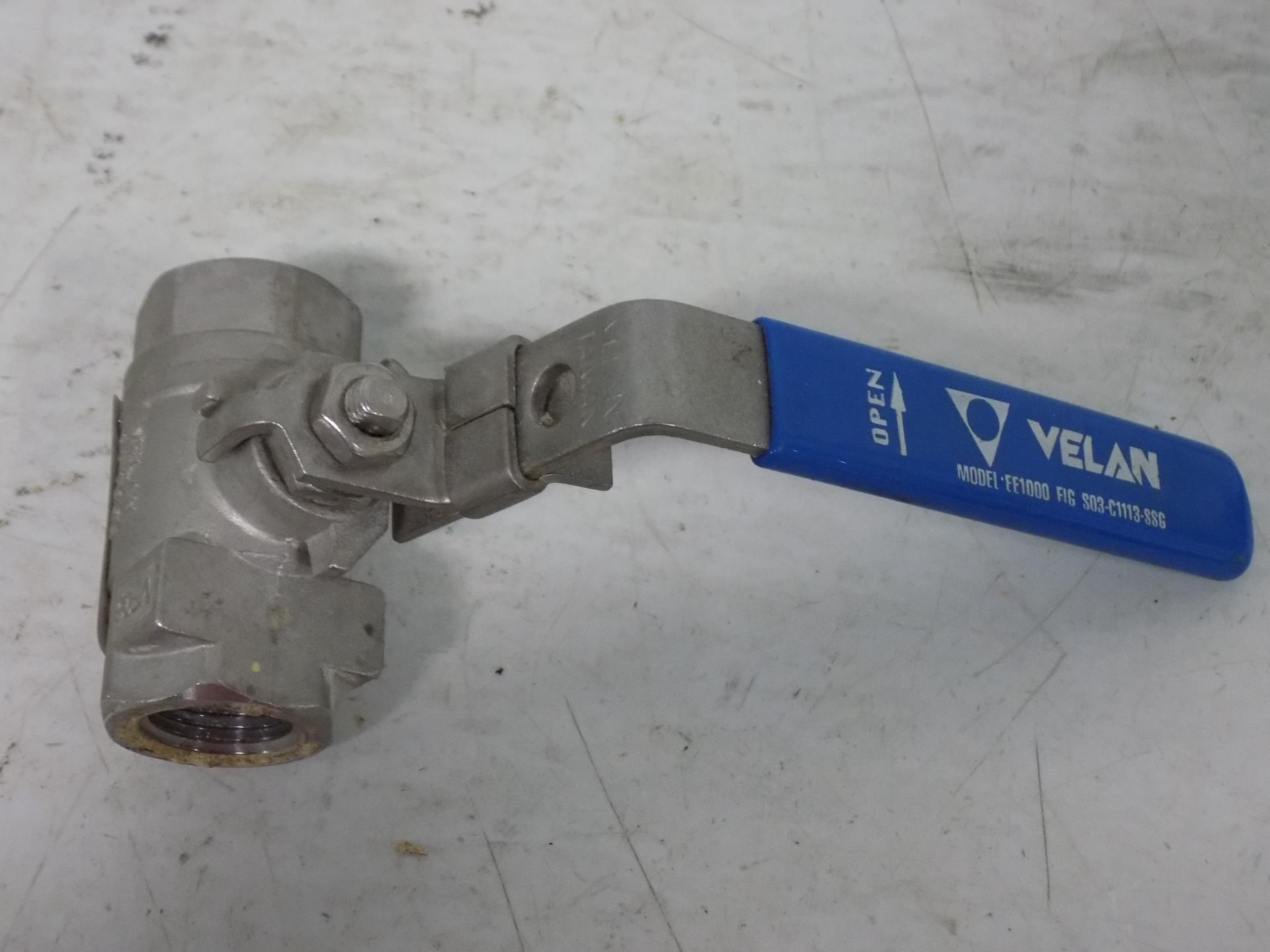 Velan 1 2 1500wog Ball Valve Ee1000 Vf06 Ebay