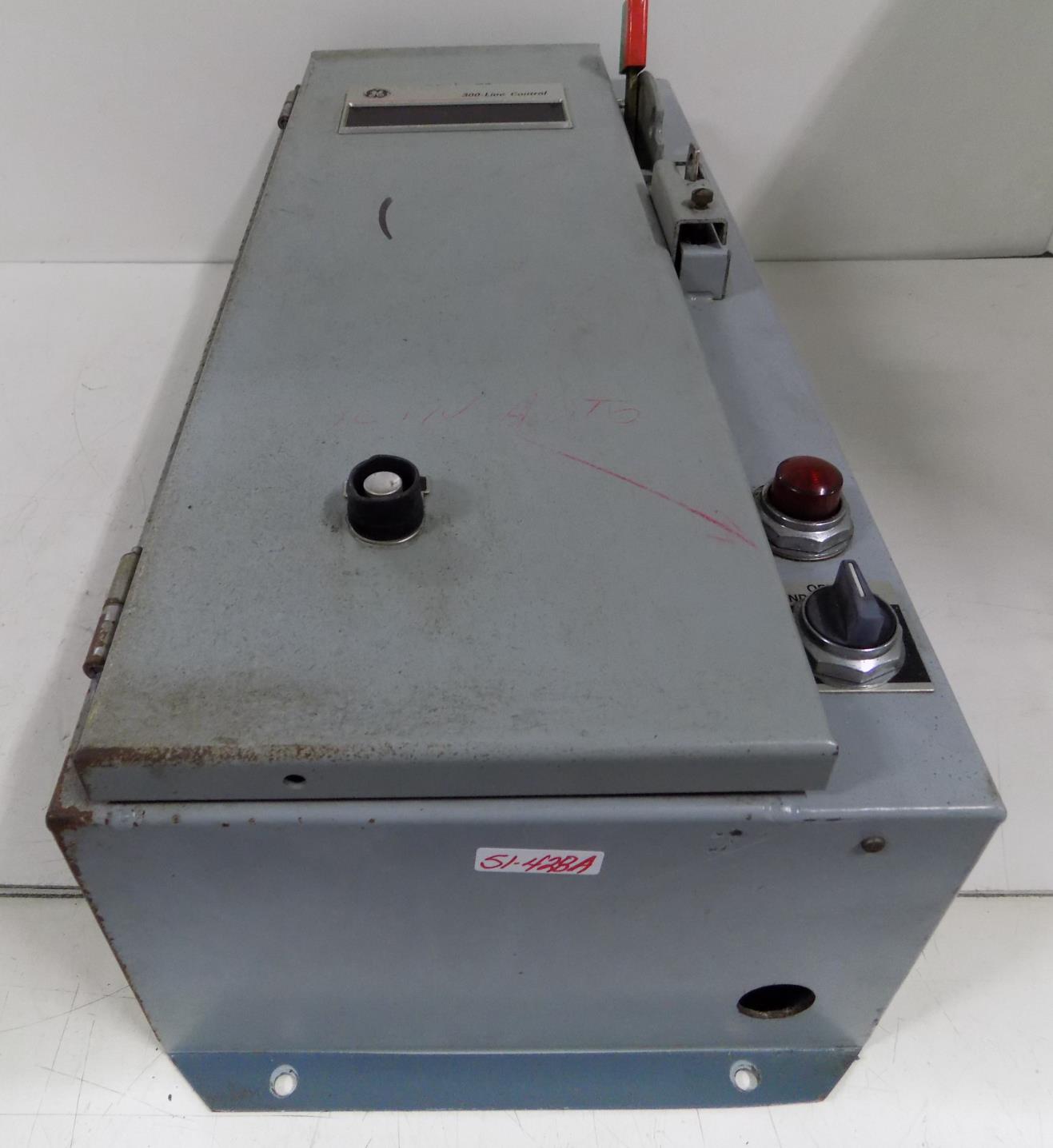 GE 300 LINE CONTROL 30A 600V TYPE 12 ENCLOSURE 55201262P010 eBay