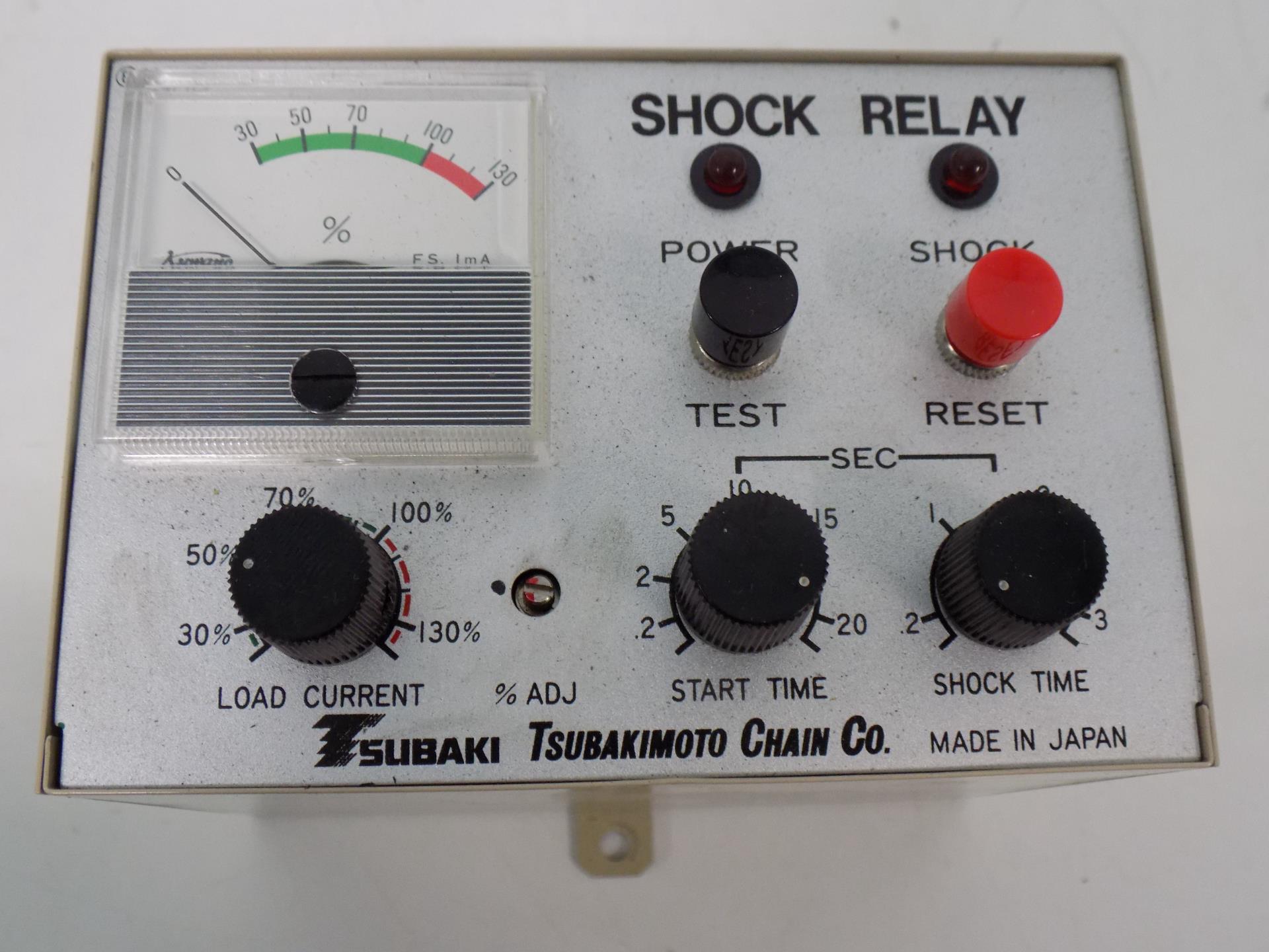 TSUBAKI 230/115V 50/60HZ SHOCK RELAY TSB 152 eBay