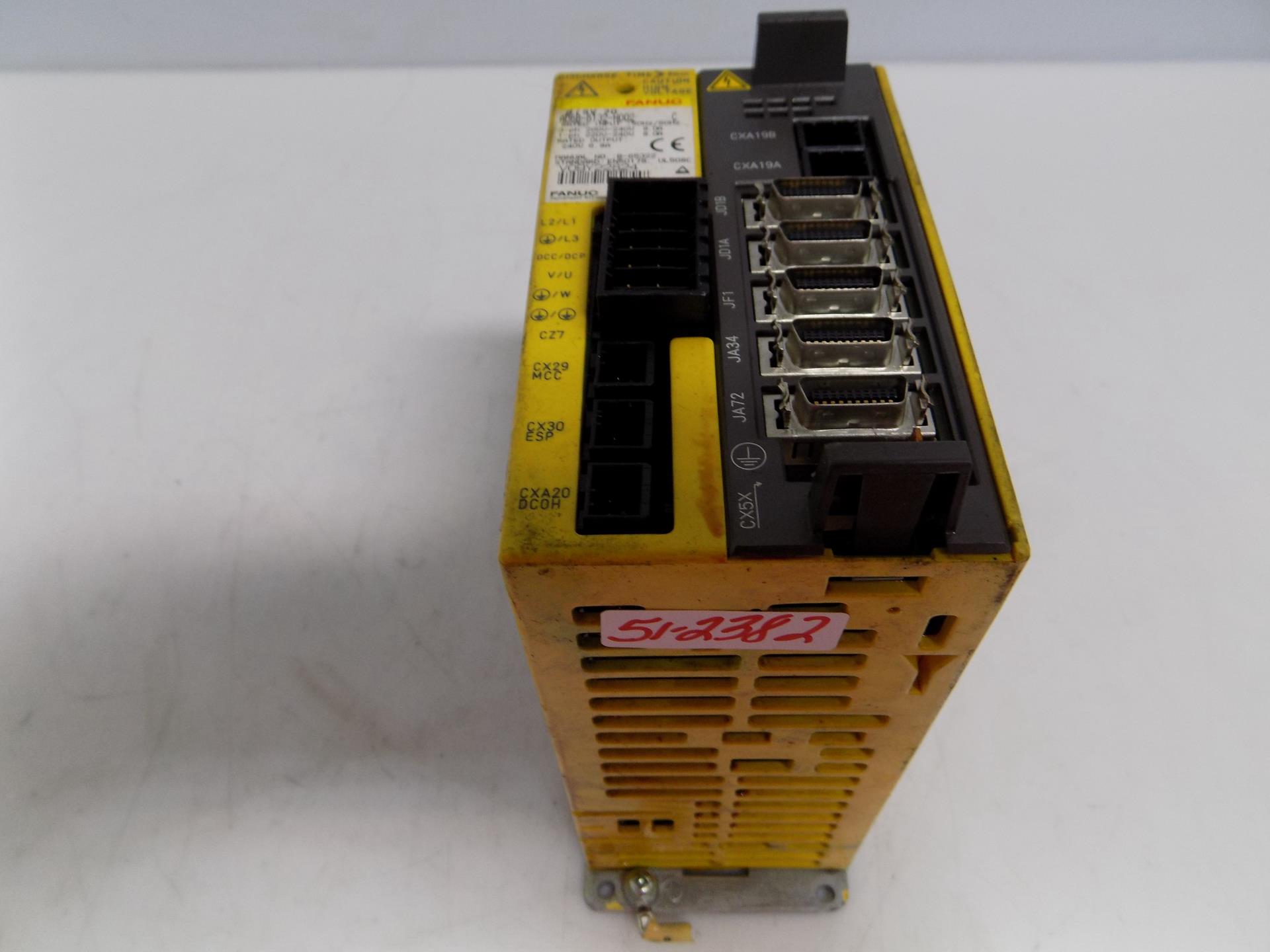 Fanuc Bisv 20 Servo Amplifier A06b 6132 H002 Mlz Ebay