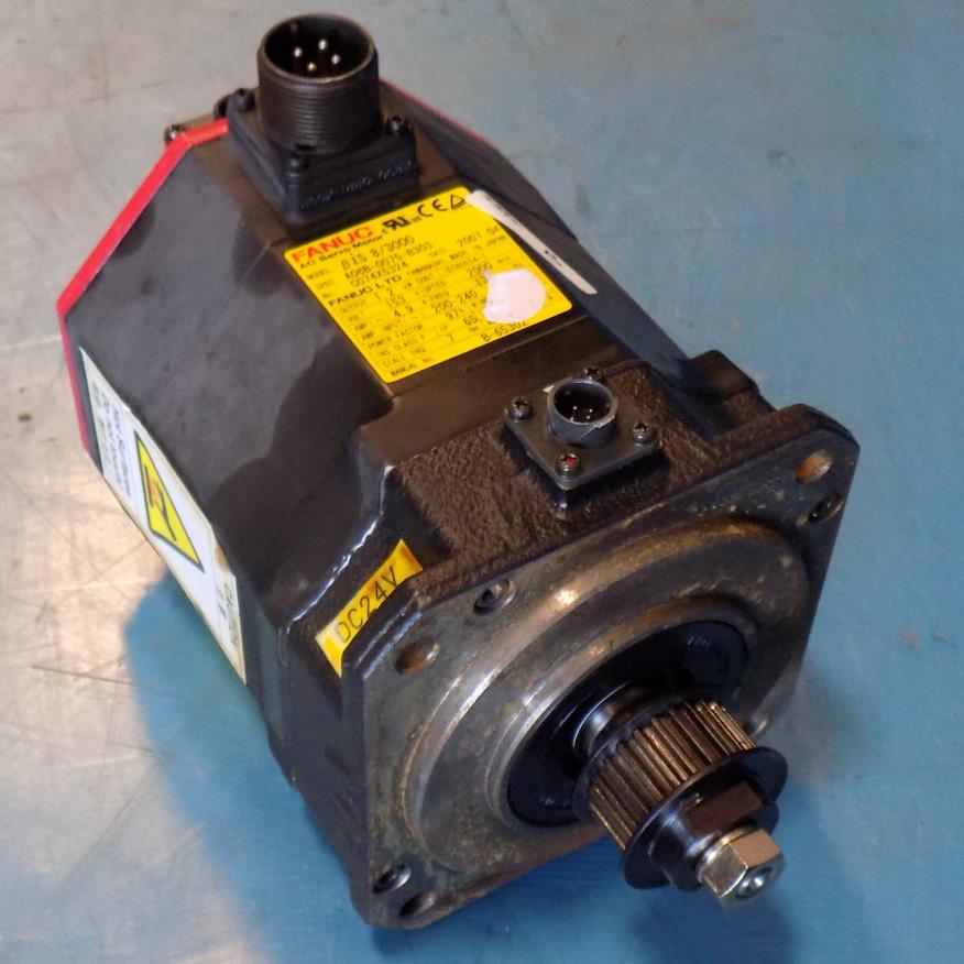 Fanuc Bis 8 3000 Ac Servo Motor A06b 0075 B303 Listing 1 Mlz