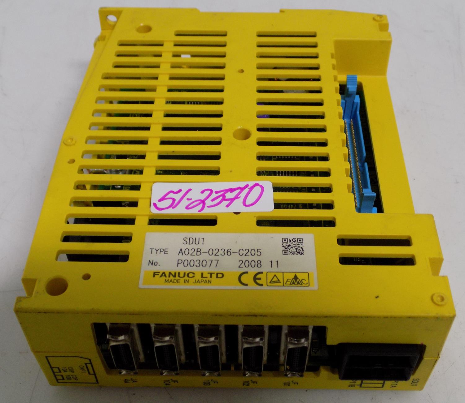 Fanuc Separate Detector Unit SDU1 Type A02B-0236-C205 Used 