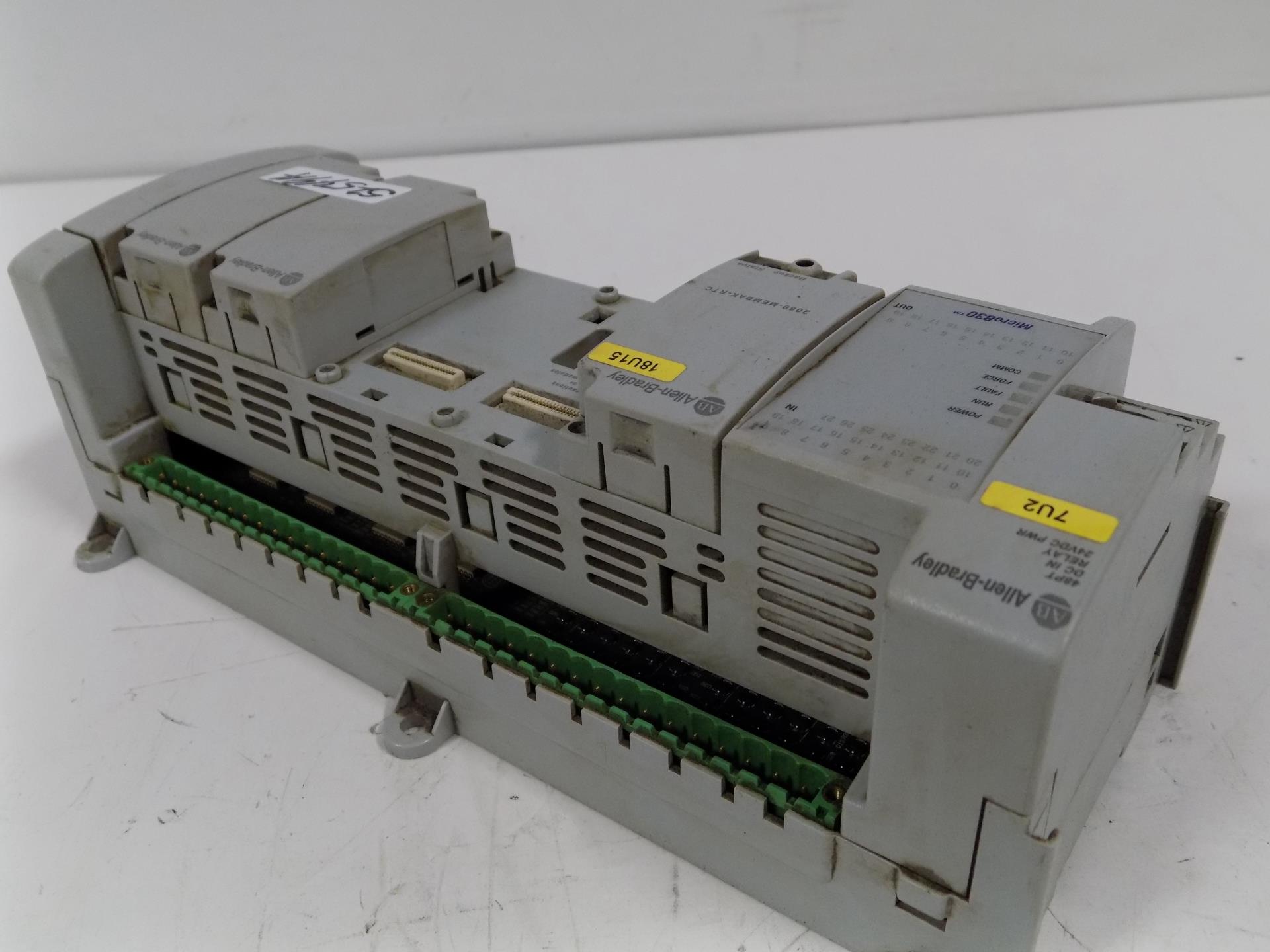 ALLEN BRADLEY MICRO830 48PT DC IN RELAY 2080-LC30-48QWB SERIES A ...