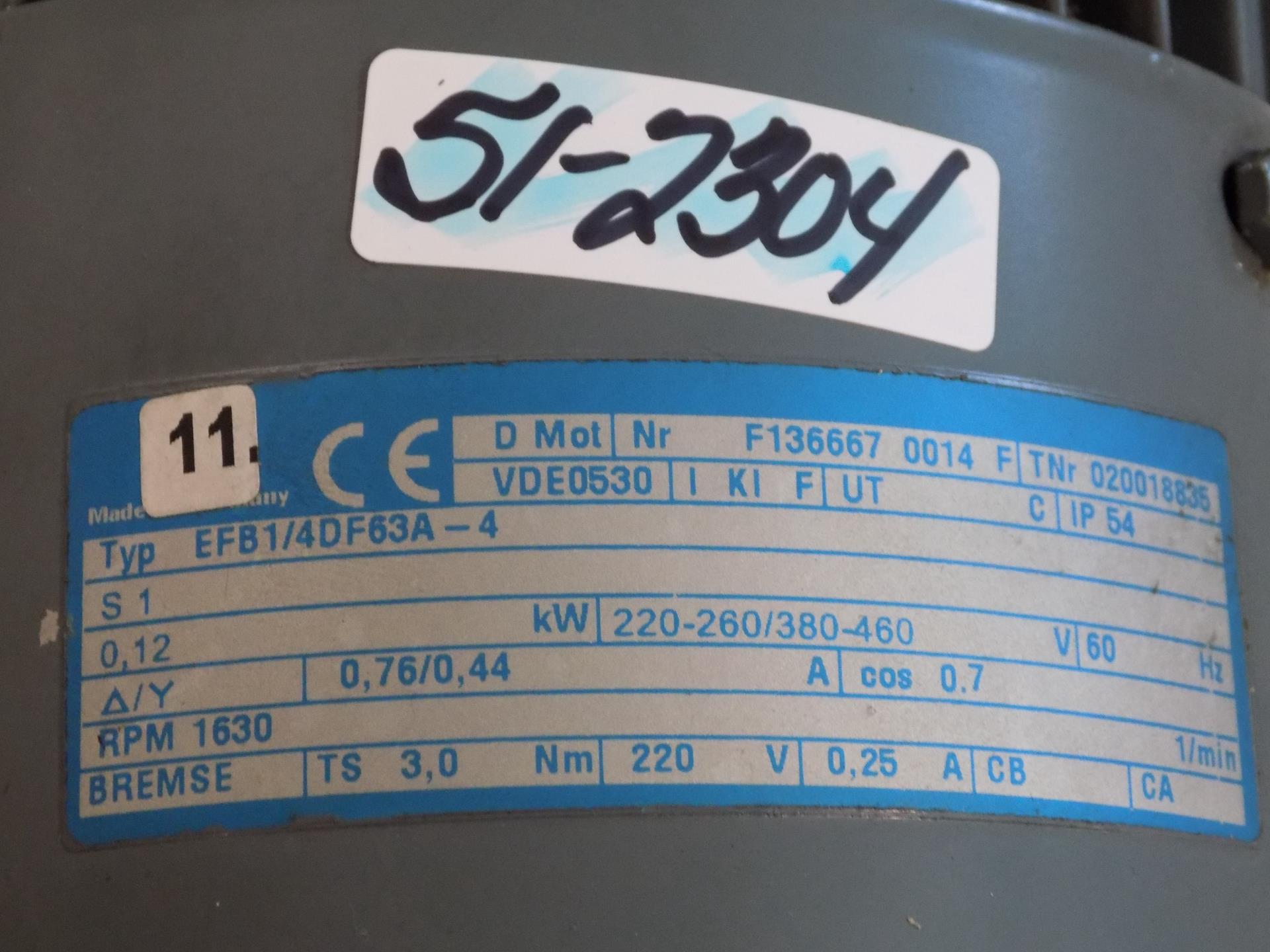 Schbert Motor Vde0530 W Heinz Gear Reducer Htt45 8 240 Msrh Ebay