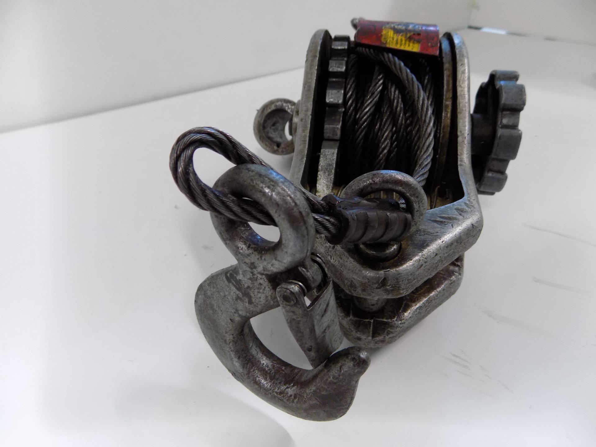 DAYTON 1700/3400 CAPACITY WIRE ROPE RATCHET PULLER WINCH 4Z312 eBay