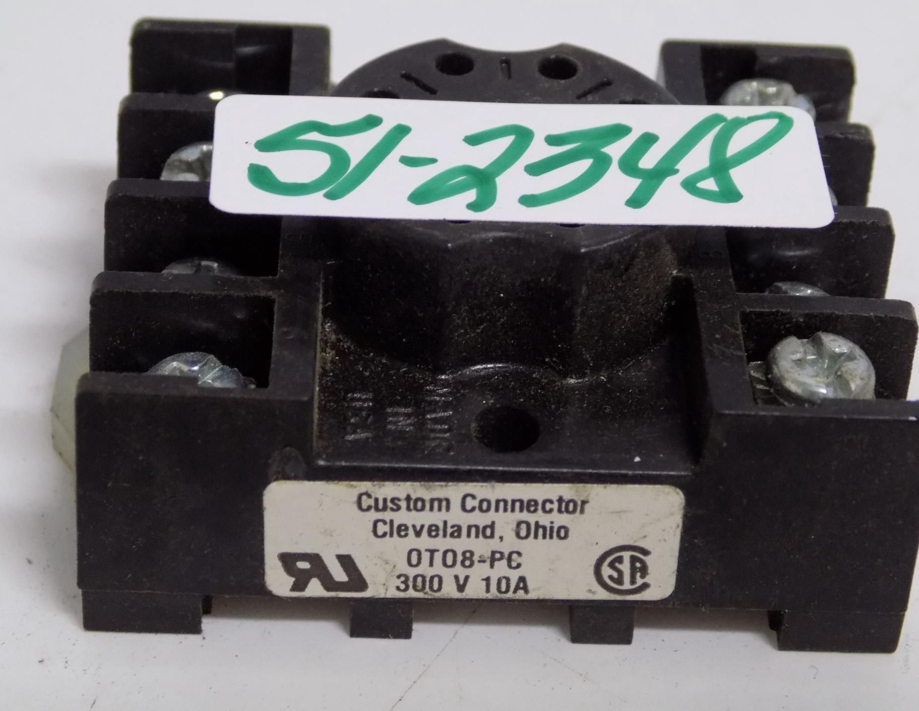 Custom connector relay socket ot08 pc 780333857006 ebay