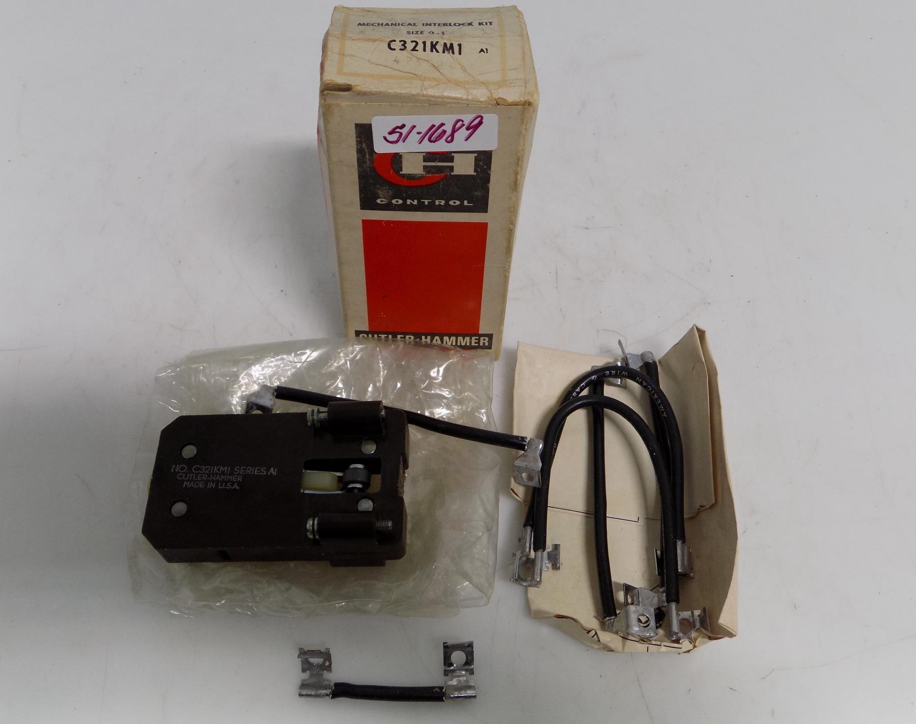 CUTLERHAMMER SIZE 01 MECHANICAL INTERLOCK KIT C321KM1 NIB eBay