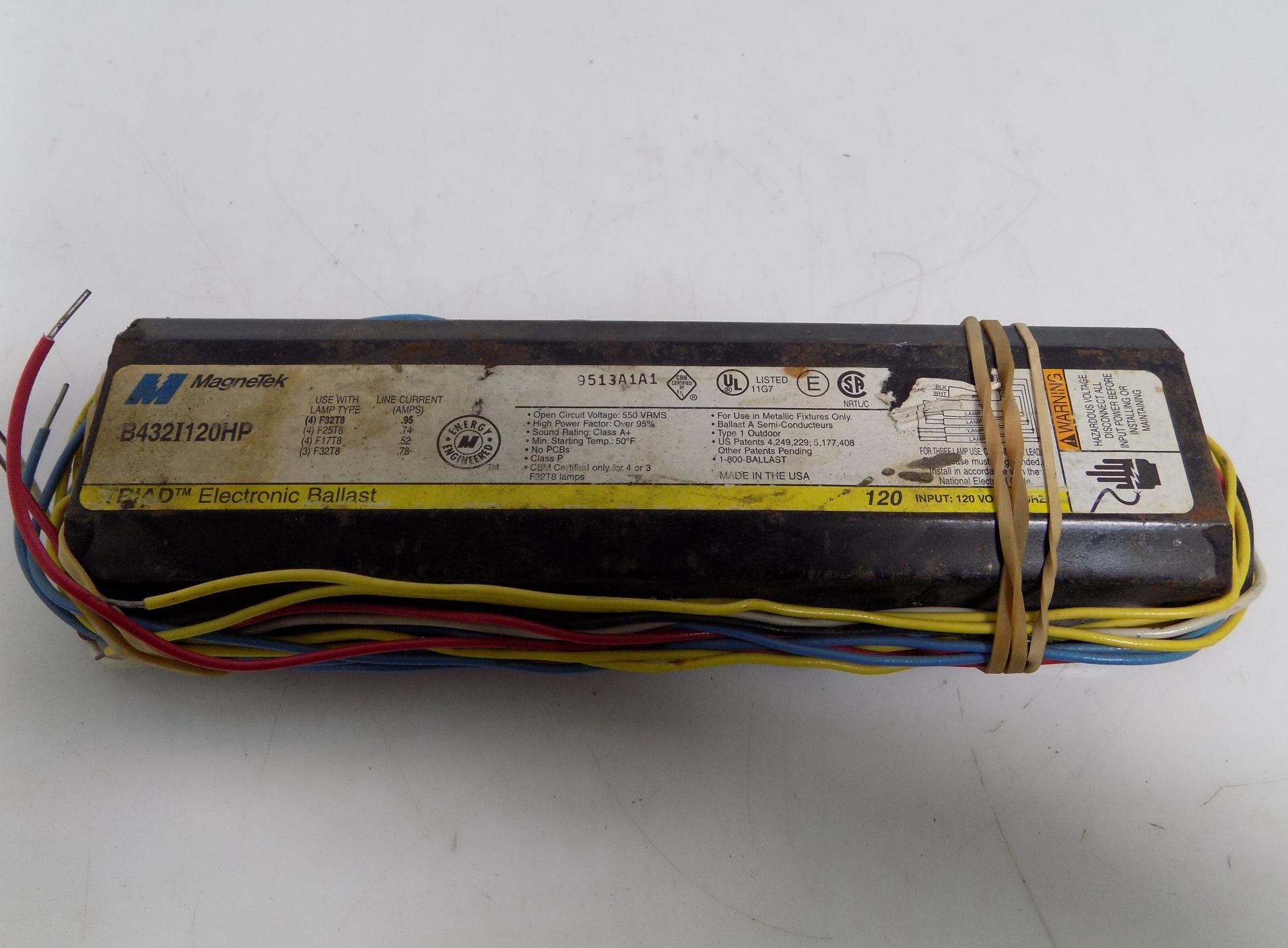 120V ELECTRONIC BALLAST B432I120HP eBay