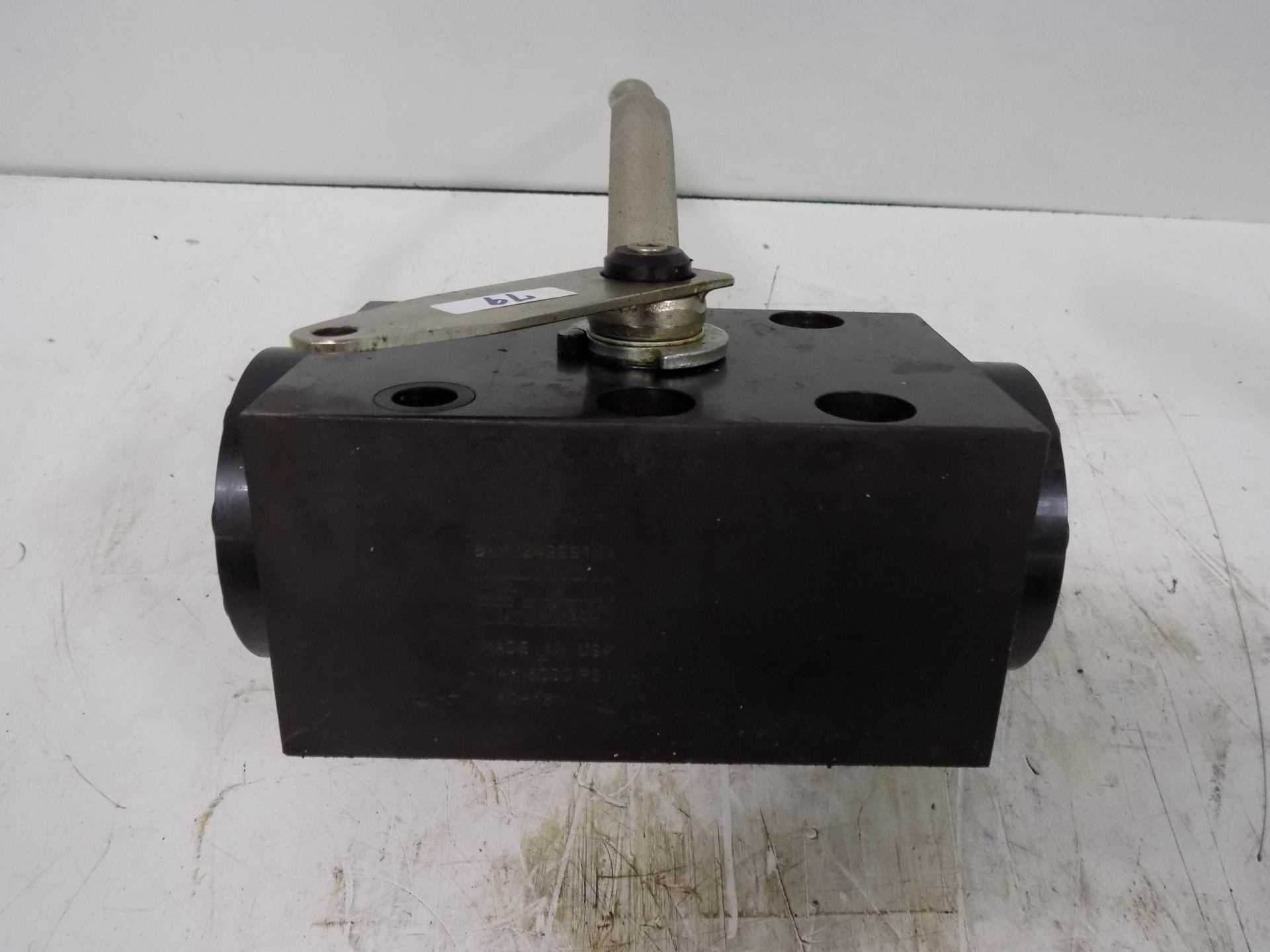 PARKER HYDRAULIC 6000PSI SHUTOFF VALVE BVMM242SS1NA / 10183 eBay