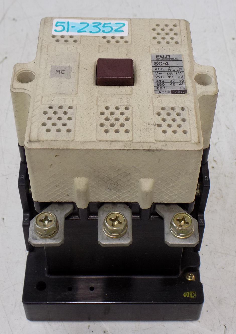 4NC0Q0101 Fuji Electric Magnetic Contactor SC-4-0