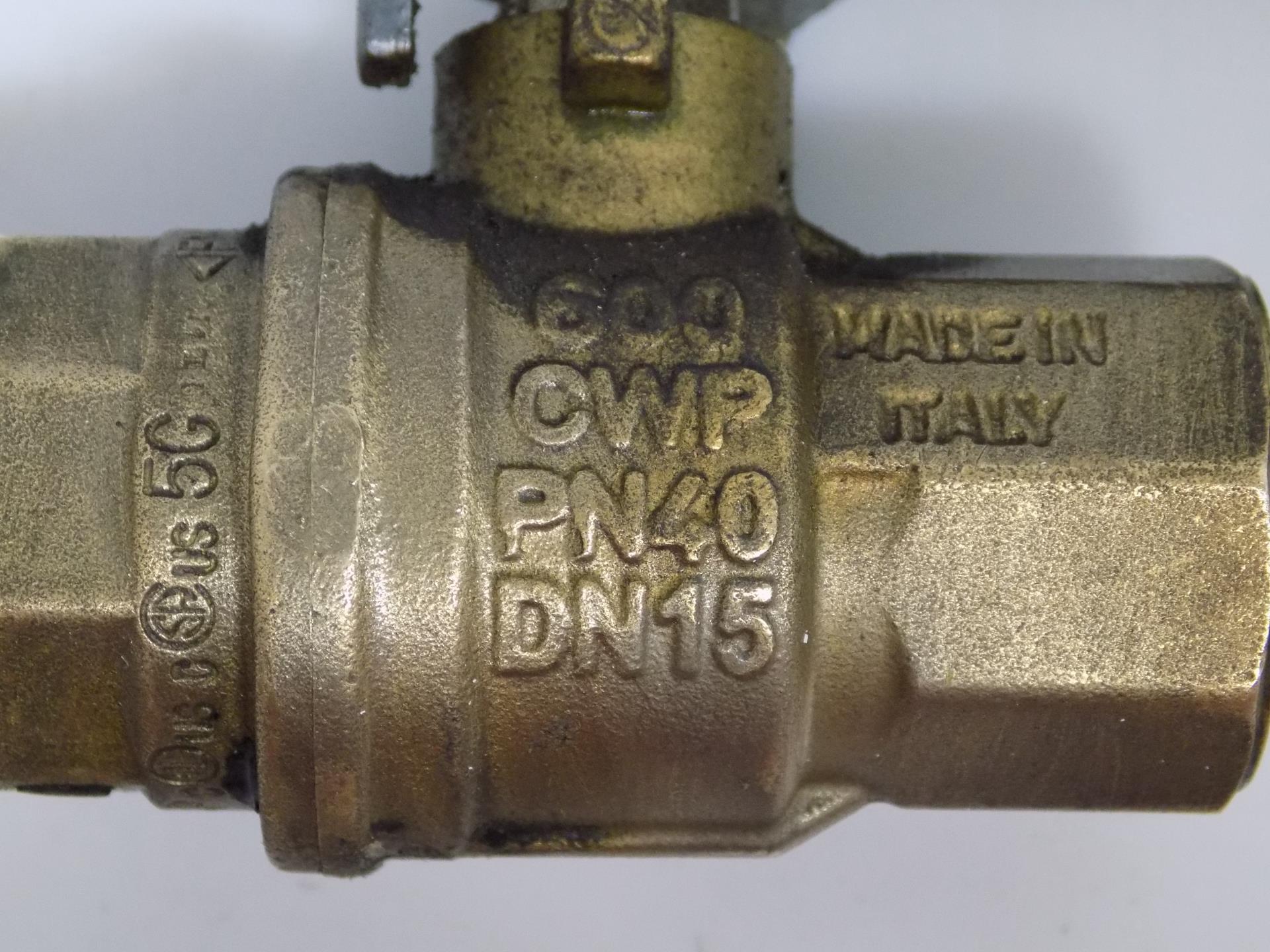 RUBINC 1/2\" CW617N 600CWP DN15 PN40 BALL VALVE | eBay