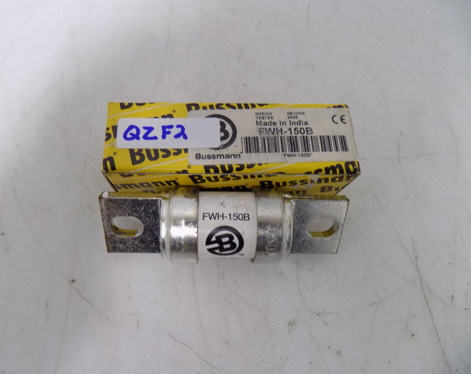 BUSSMANN 150AMP FAST ACTING SEMICONDUCTOR FUSE FWH150B NIB eBay
