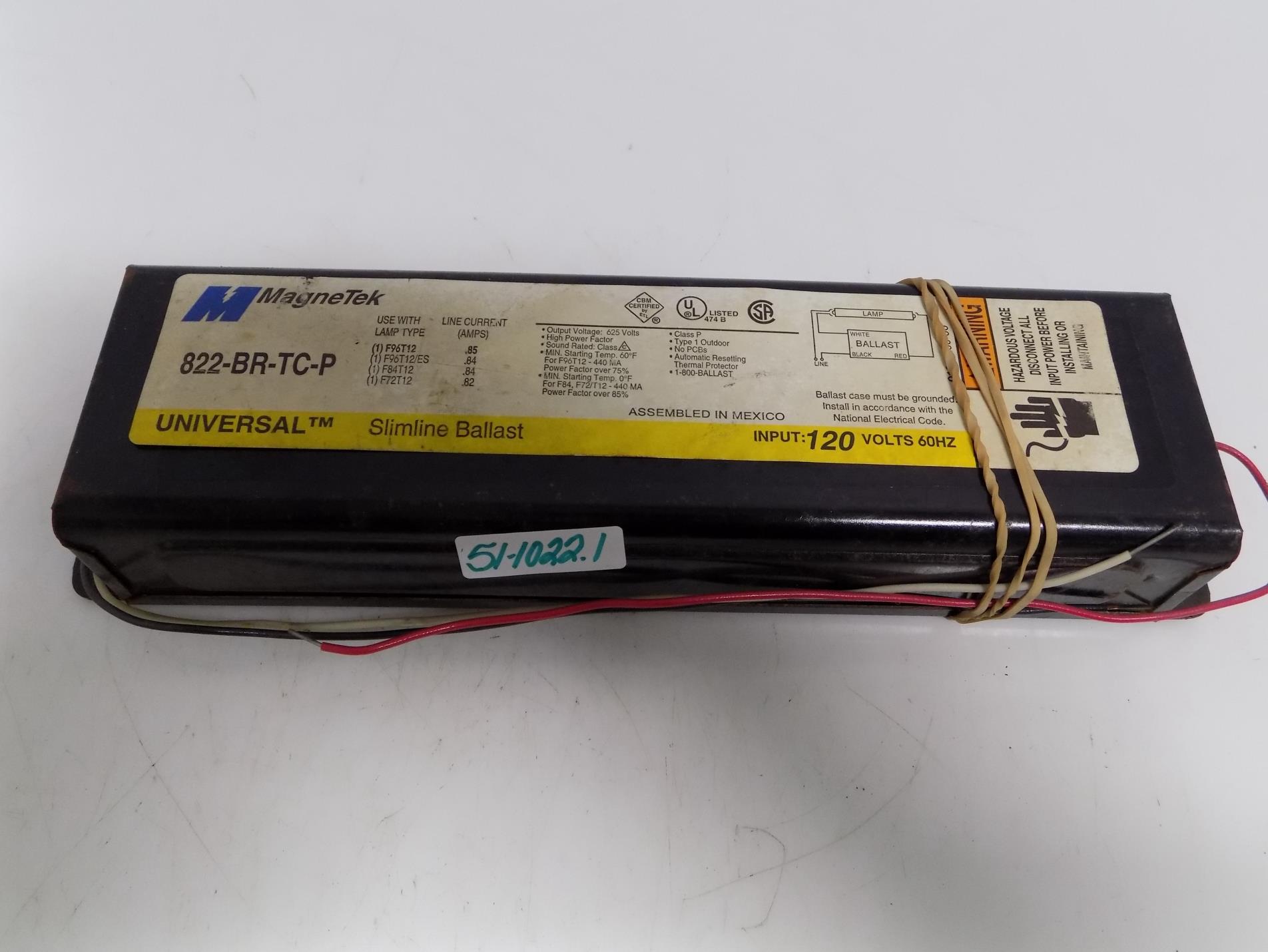 UNIVERSAL SLIMLINE BALLAST 822BRTCP eBay