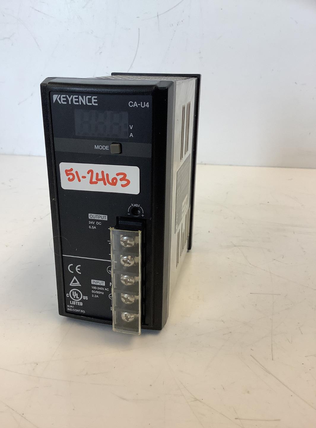 KEYENCE SWITCHING POWER SUPPLY CAU4 eBay