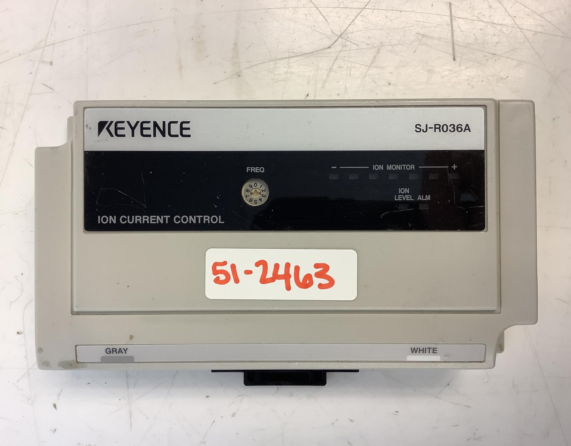 KEYENCE ION CURRENT CONTROL SJR036A eBay