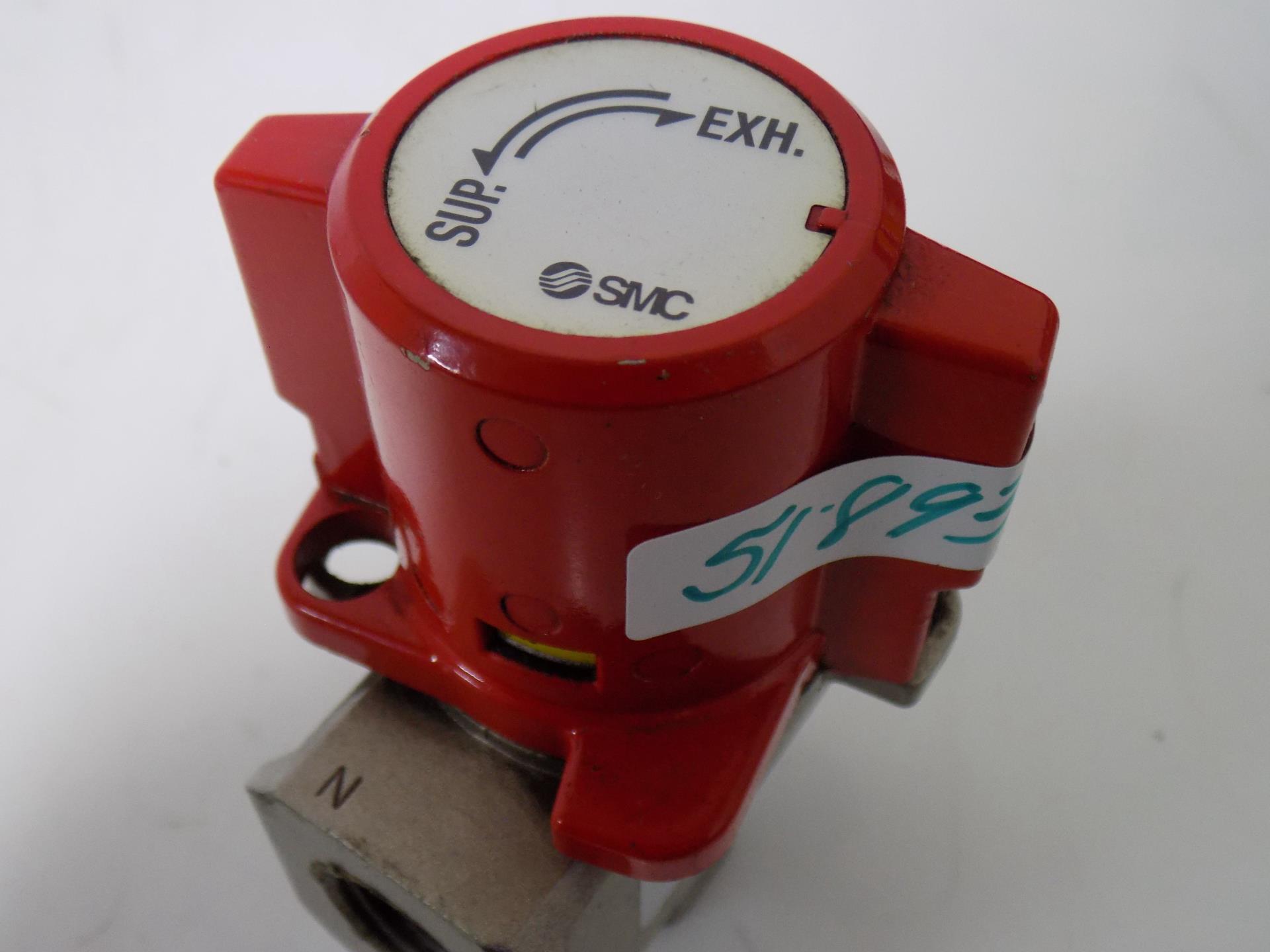 SMC PNEUMATIC SAFETY LOCKOUT SHUTOFF VALVE VHS40N04Z eBay