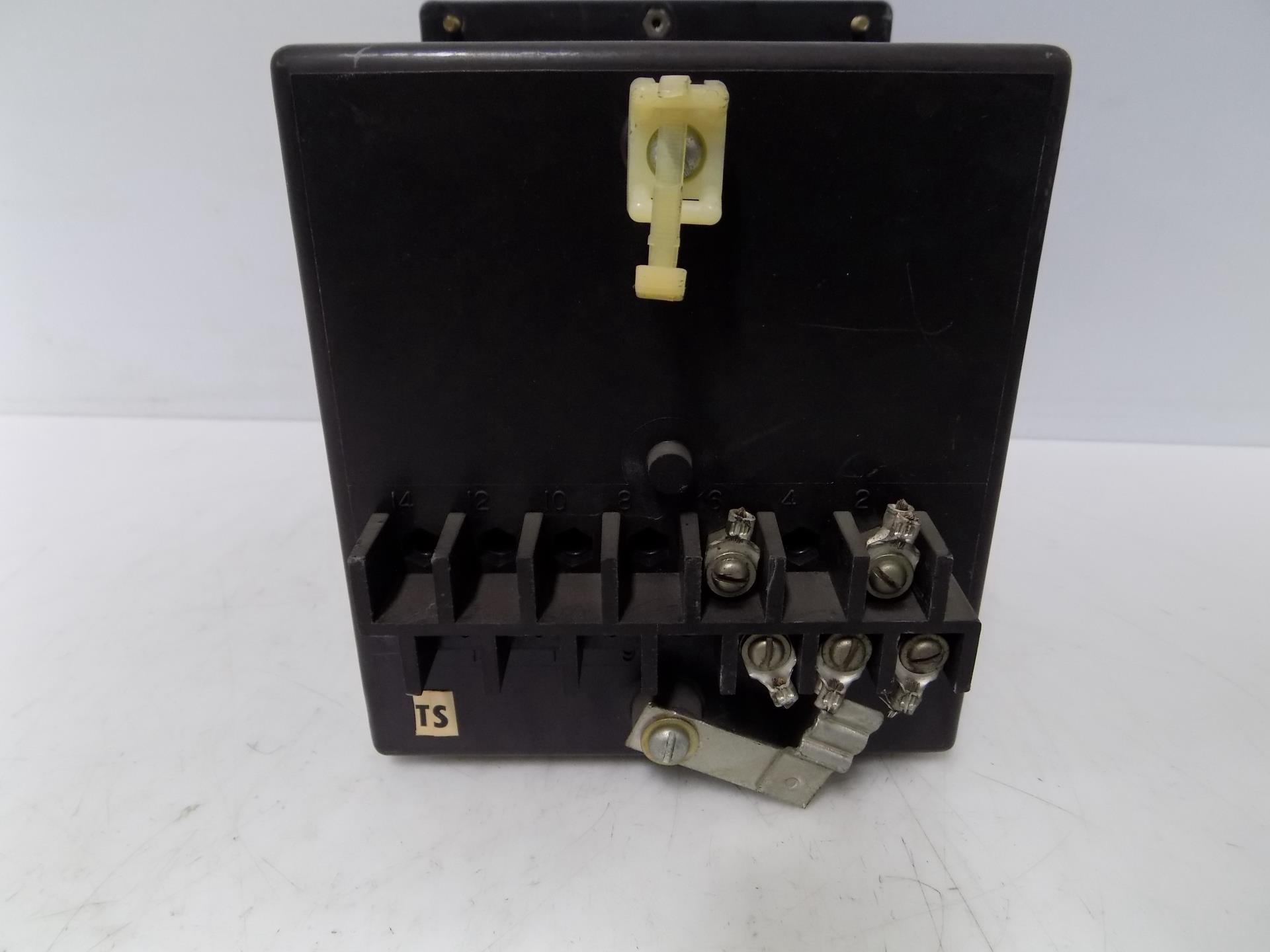 GENERAL ELECTRIC EXTREMELY INVERSE TIME OVERCURRENT RELAY 12IFC77B1A