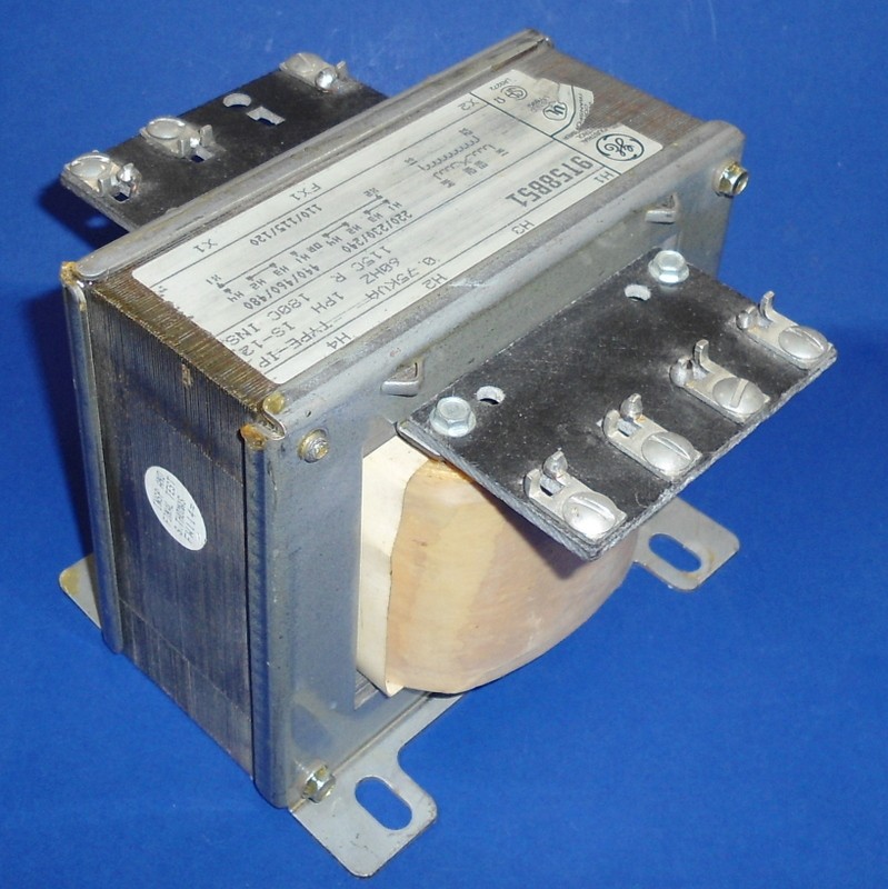GE 0.75KVA STEPDOWN INDUSTRIAL CONTROL TRANSFORMER 9T58B51 *PZF* eBay