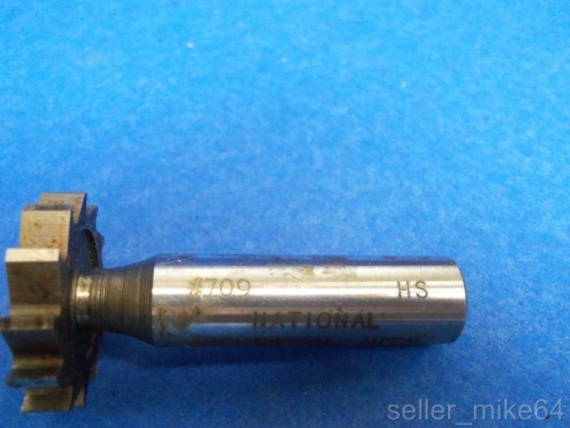 NIB NATIONAL 709 1-1//8 X 7//32 2-1//4/" OVERALL LENGTH HIGH SPEED WOODRUFF CUTTER