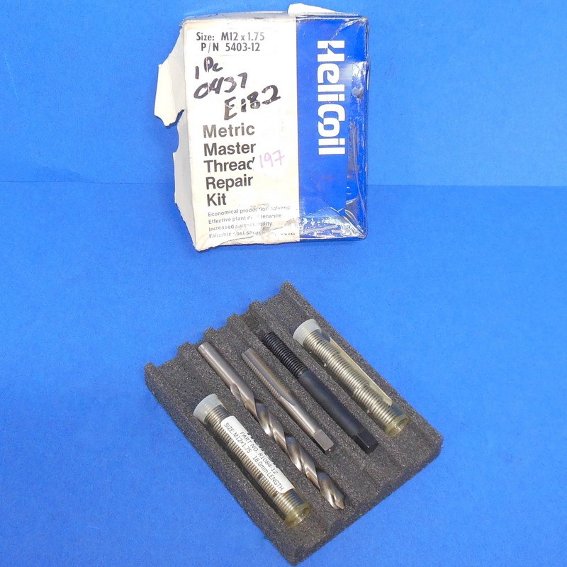 Helicoil M12x1.75 Complete Thread Repir Kit NEW