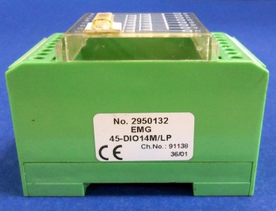 NEW NO BOX EMG45DIO14MLP PHOENIX CONTACT EMG 45-DIO14M//LP