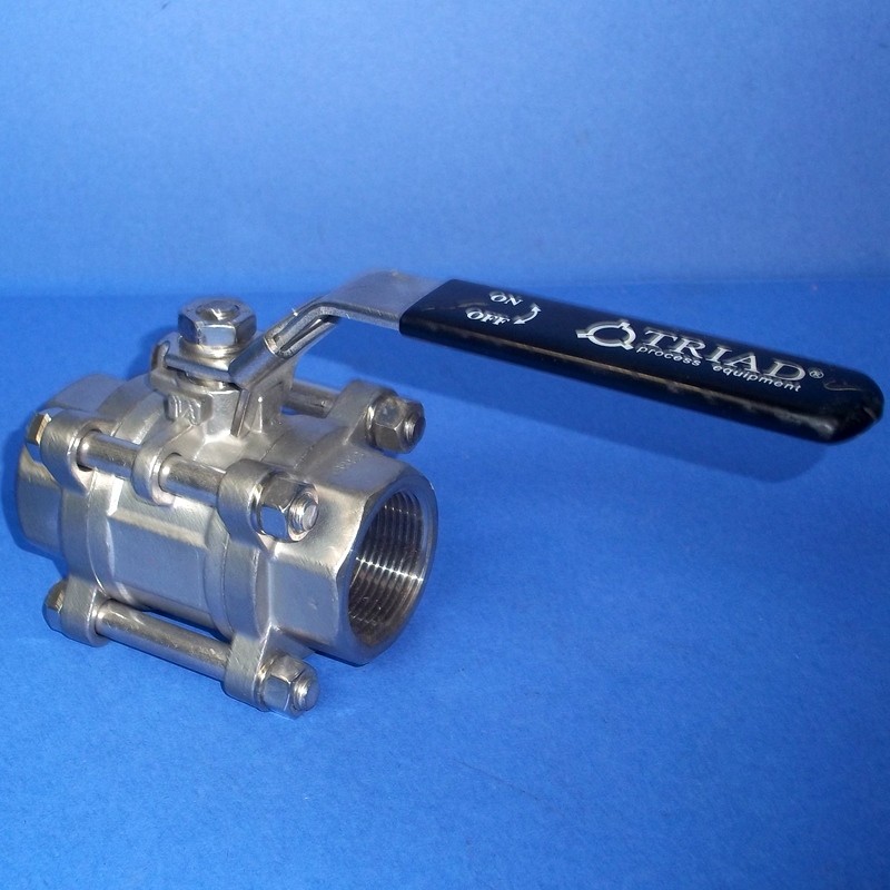 TRIAD 1000 WOG 11/4" NPT BALL VALVE, CF8M *NEW* eBay