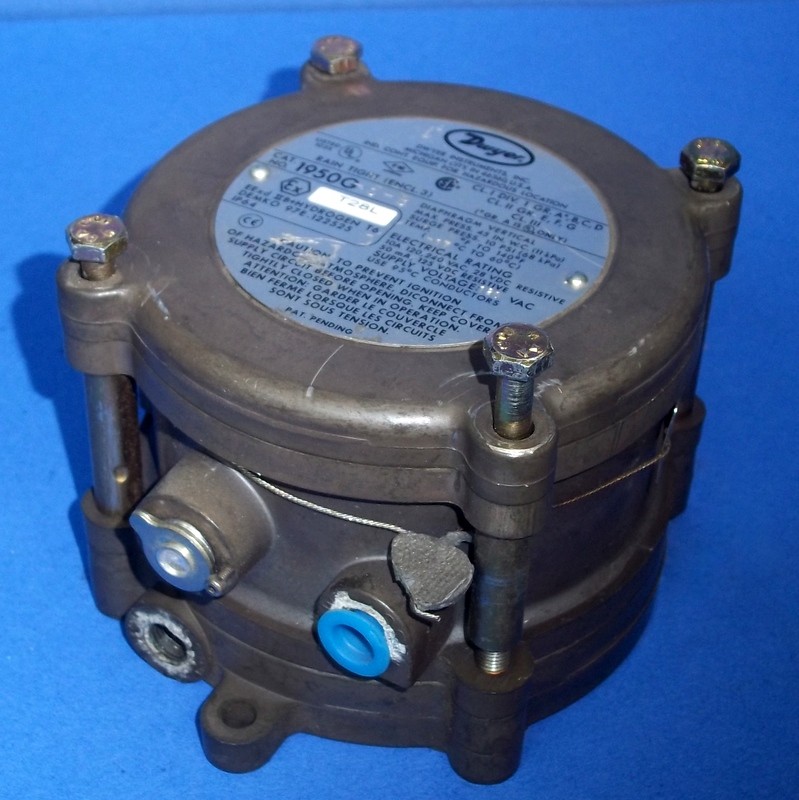 DWYER 240VAC 125VDC EXPLOSIONPROOF PRESSURE SWITCH, 1950G5B *PZB* eBay